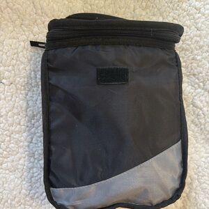 Arctic Zone Upright Reusable Munchsak Lunch Box with Microban Lining, Black